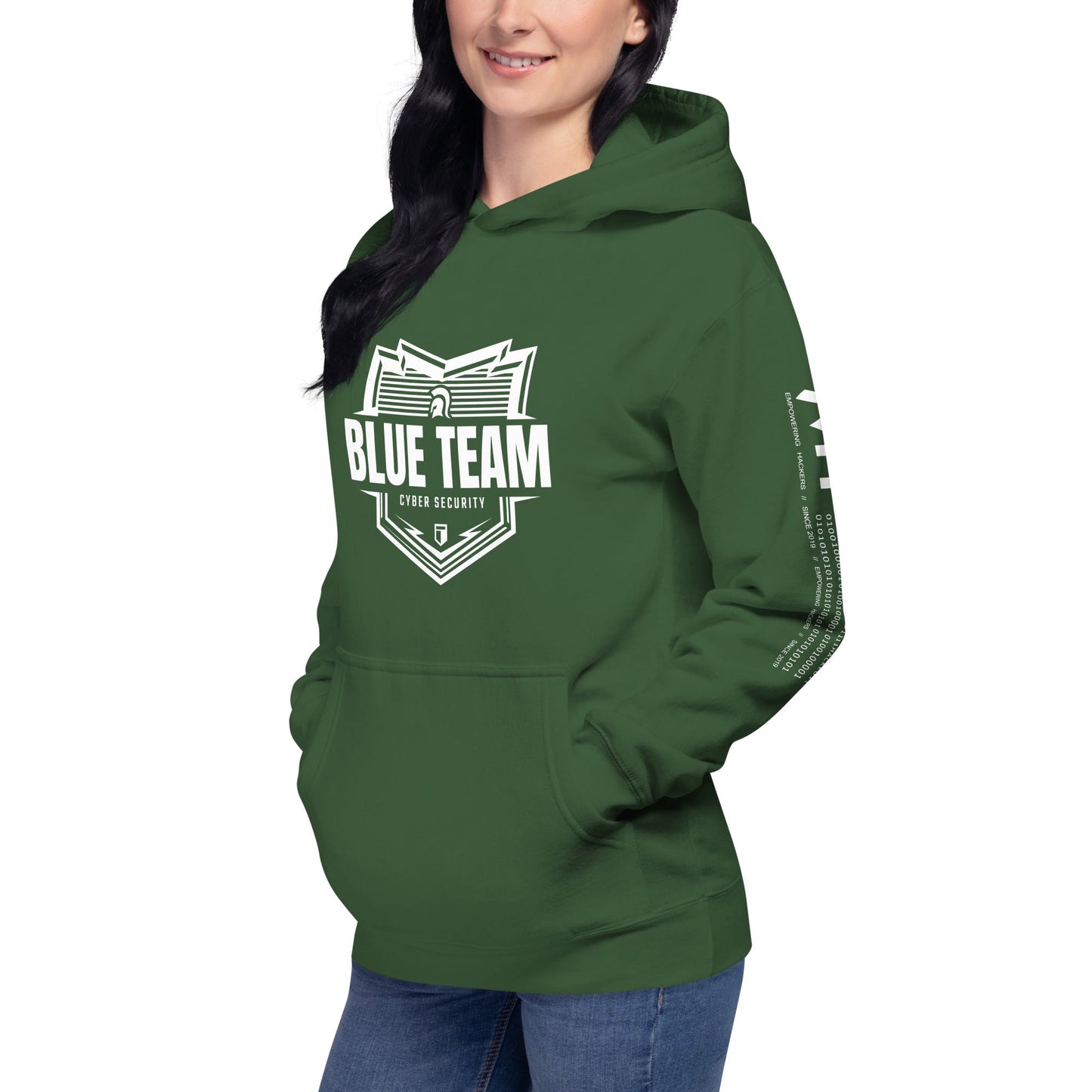 Cyber Security Blue Team V1 - Unisex Hoodie by DarkByteGear