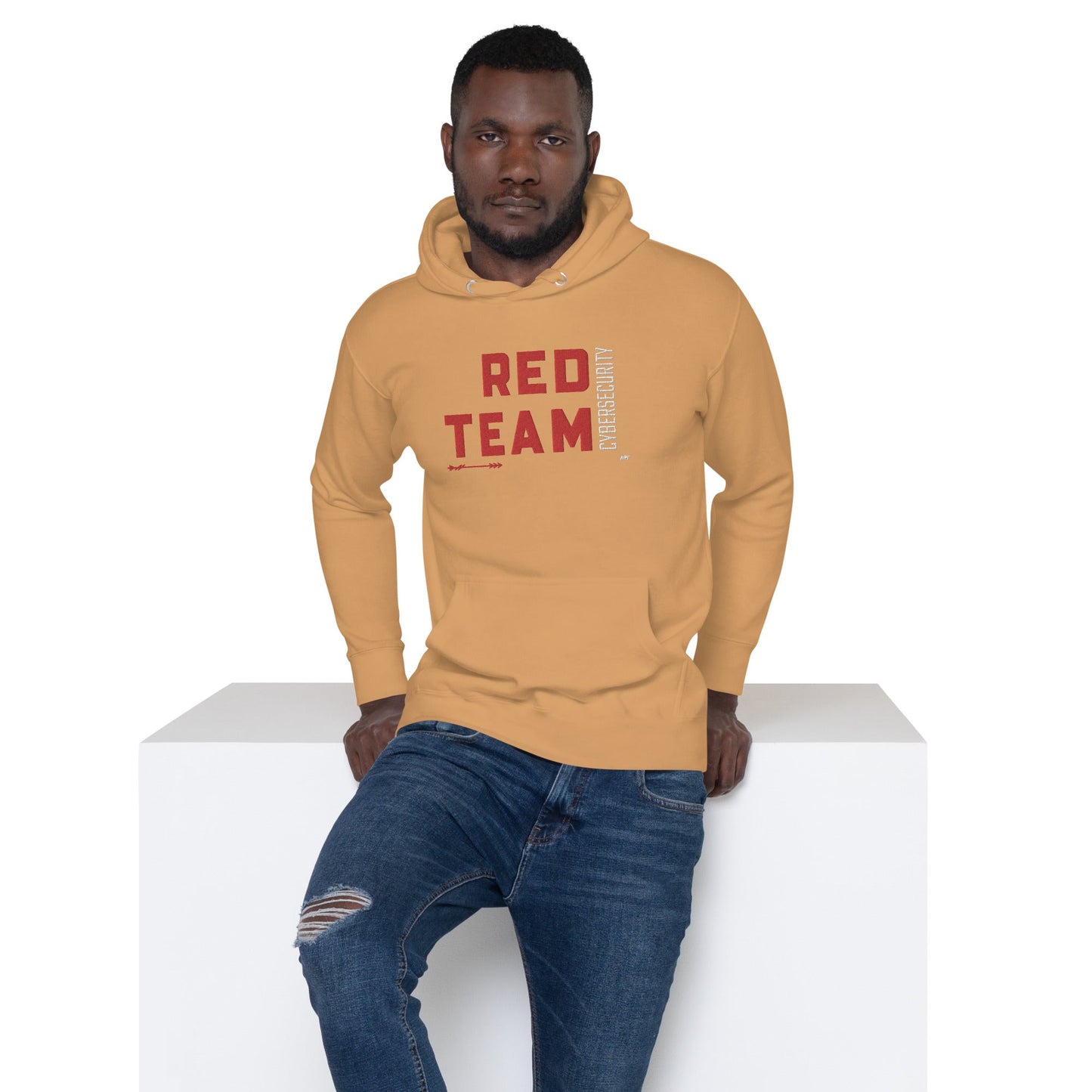 Cyber Security Red Team V7 - Unisex Hoodie Embroidery by DarkByteGear