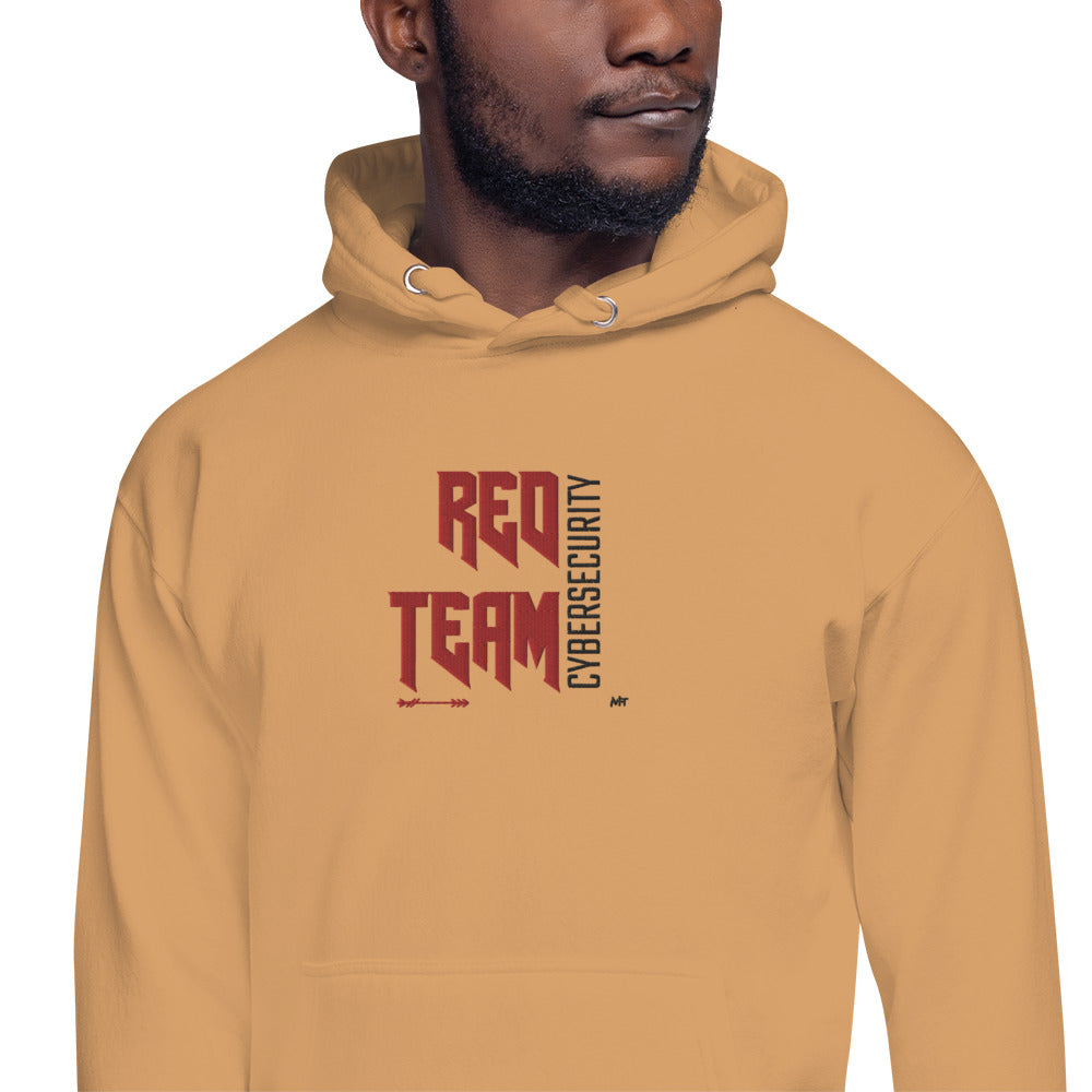 Cyber Security Red Team V9 - Unisex Hoodie Embroidered by DarkByteGear