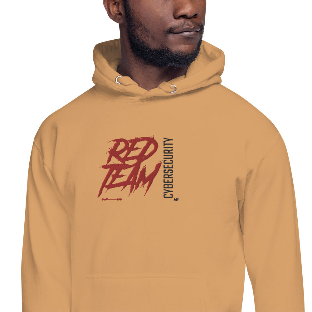 Cyber Security Red Team V10 - Unisex Hoodie (embroidered) by DarkByteGear