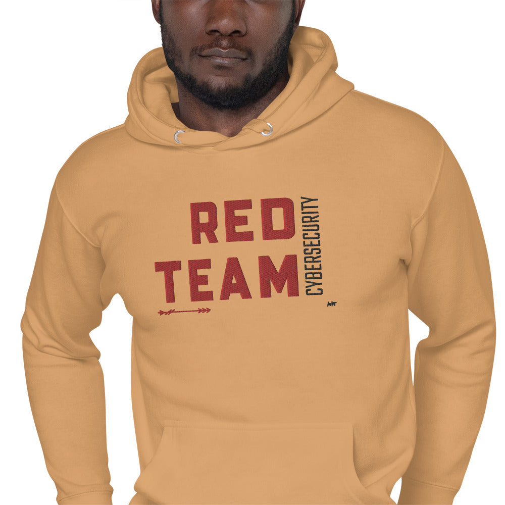 Cyber Security Red Team V7 - Unisex Hoodie Embroidery by DarkByteGear