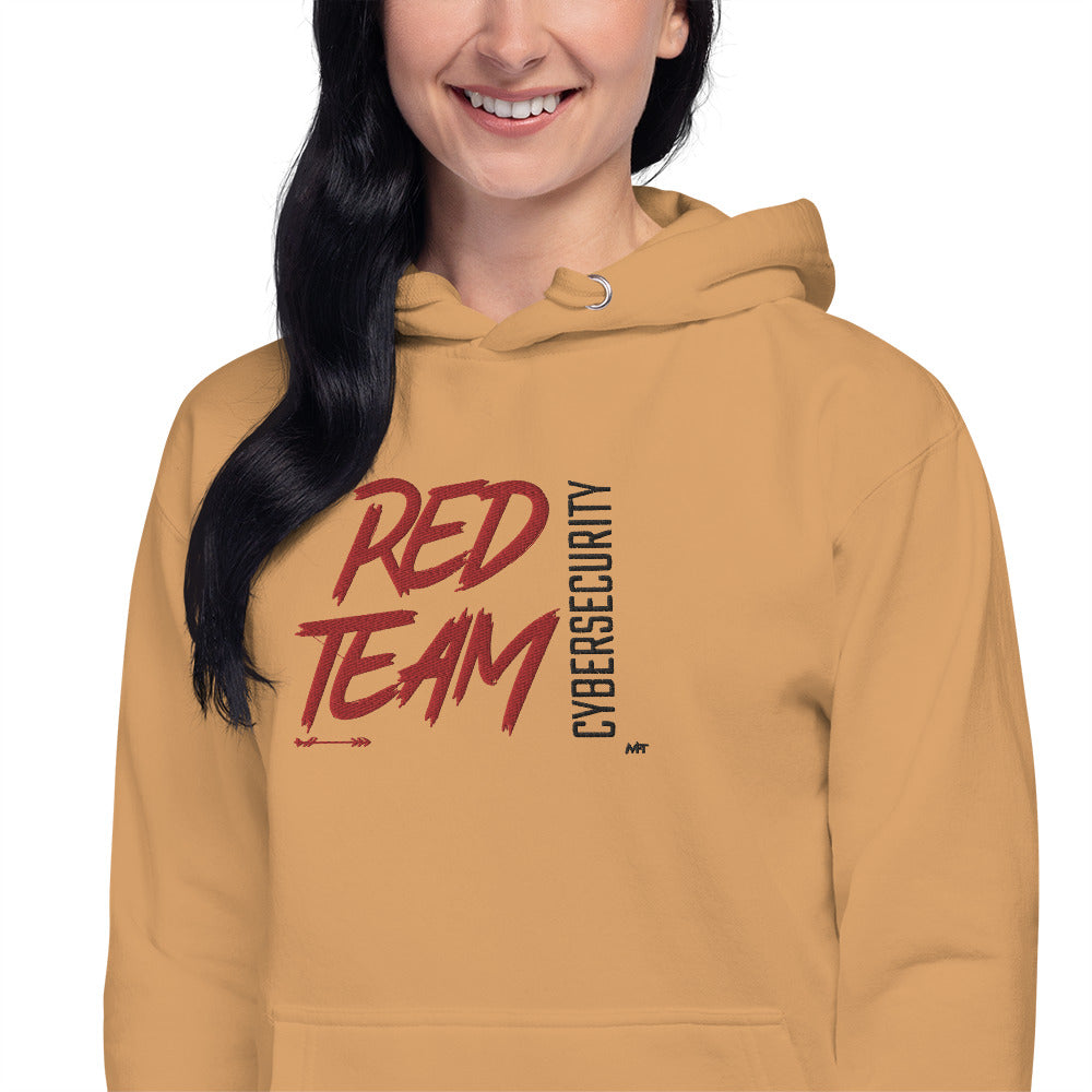 Cyber Security Red Team V6 - Unisex Hoodie (embroidered) by DarkByteGear