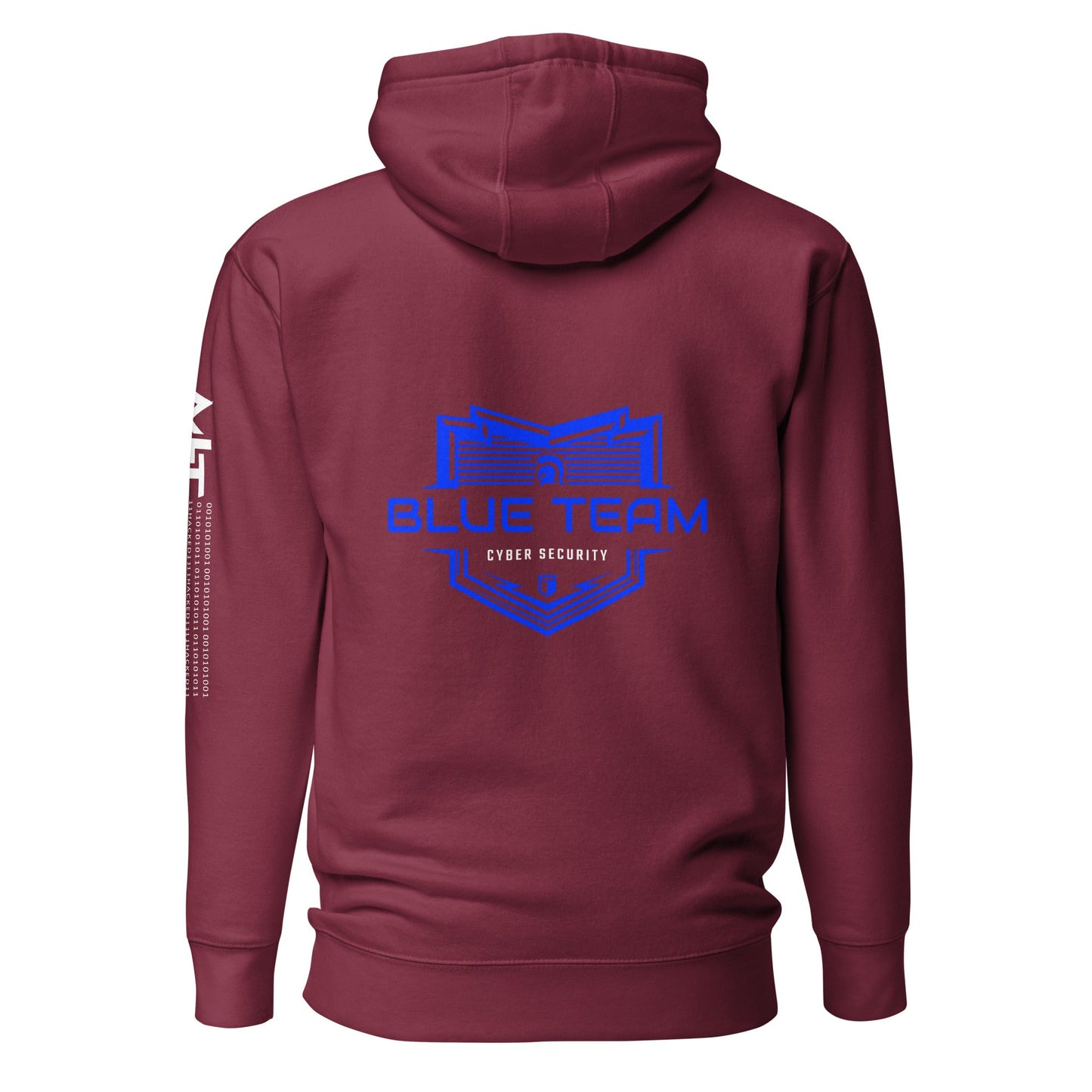 Cyber Security Blue Team V17 - Unisex Hoodie ( Back Print ) by DarkByteGear