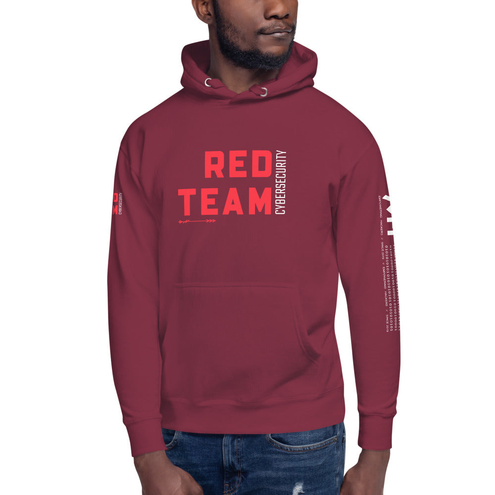 Cyber Security Red Team v7 - Unisex Hoodie by DarkByteGear