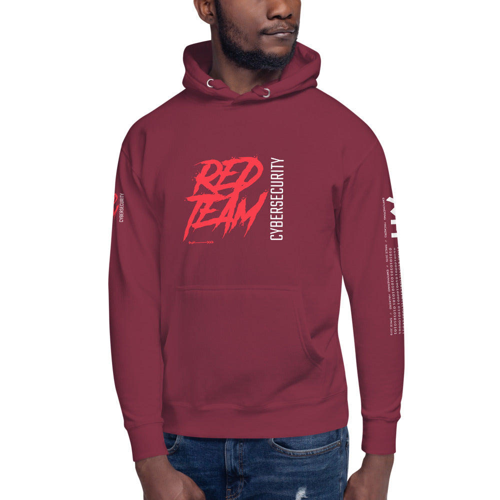 Cyber Security Red Team V10 - Unisex Hoodie by DarkByteGear