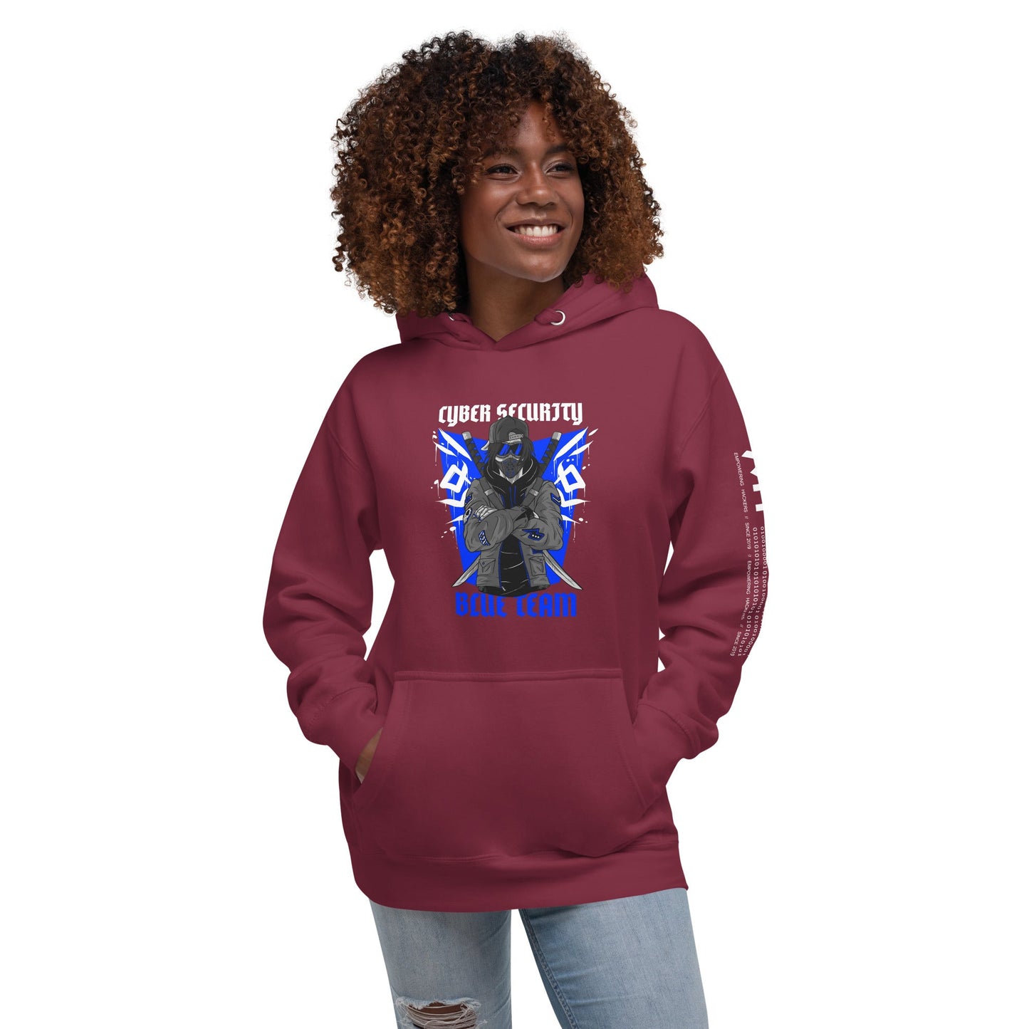 Cyber Security Blue Team V3 - Unisex Hoodie by DarkByteGear