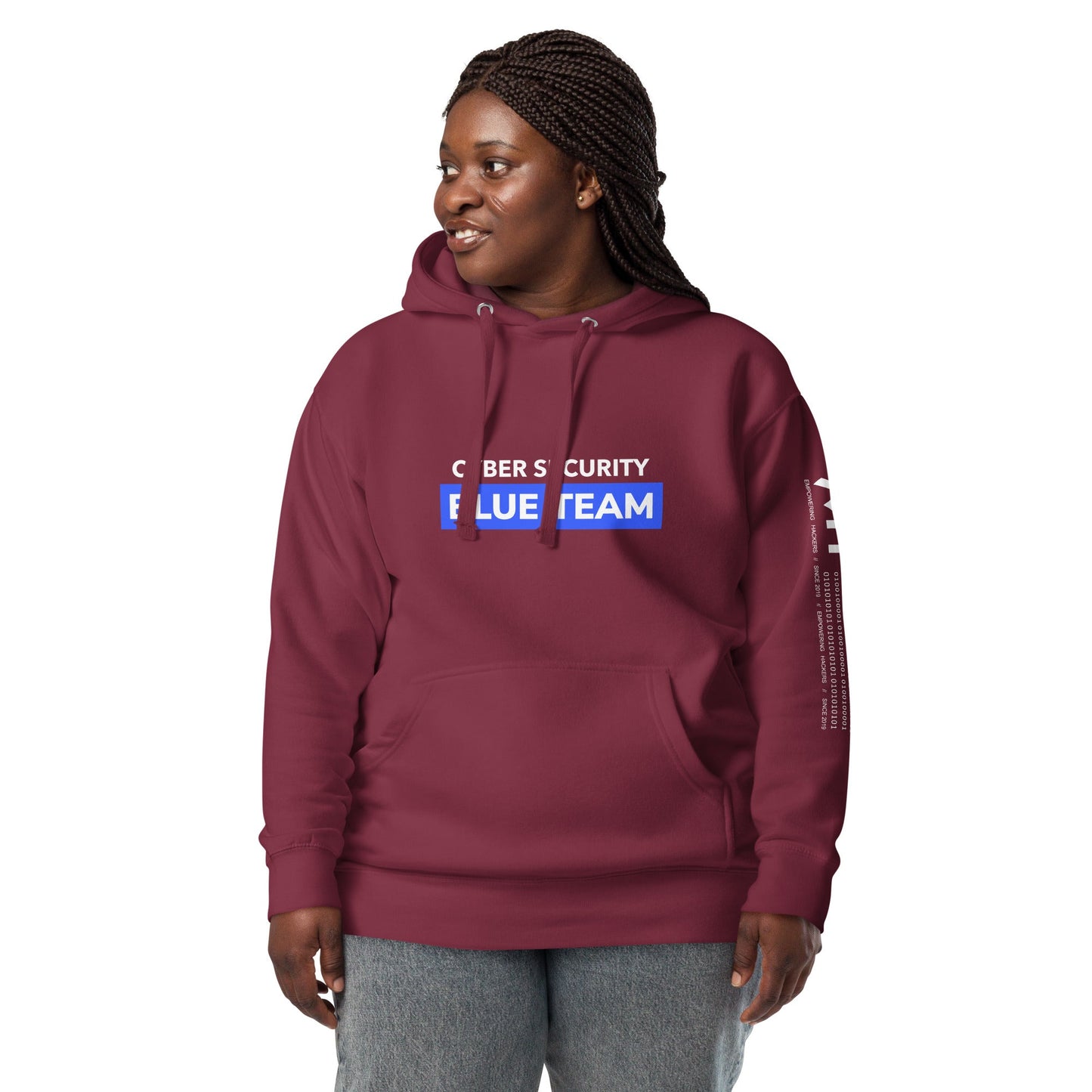 Cyber Security Blue Team V11 - Unisex Hoodie by DarkByteGear