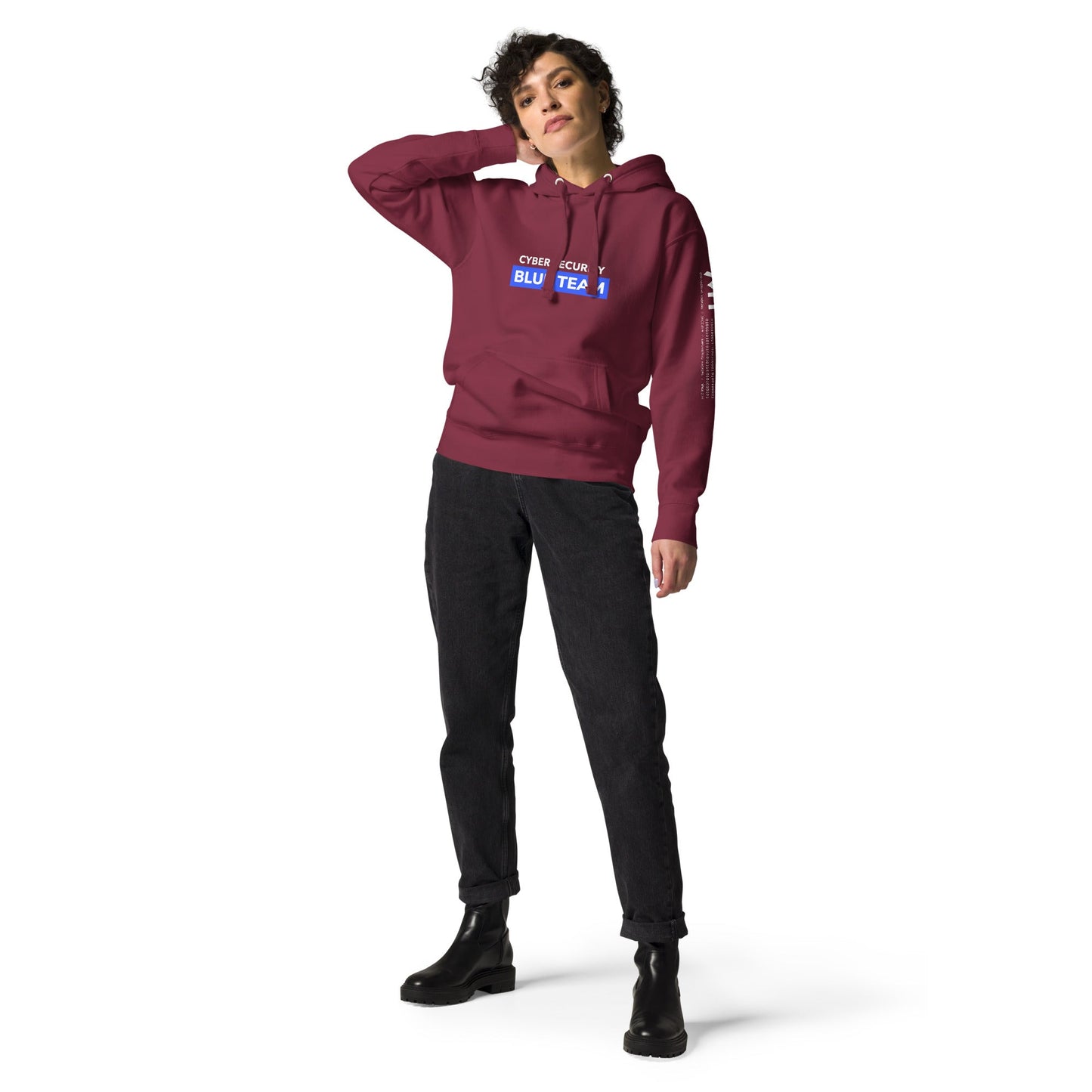 Cyber Security Blue Team V11 - Unisex Hoodie by DarkByteGear