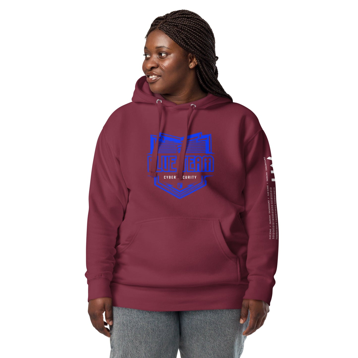 Cyber Security Blue Team 16 - Unisex Hoodie by DarkByteGear