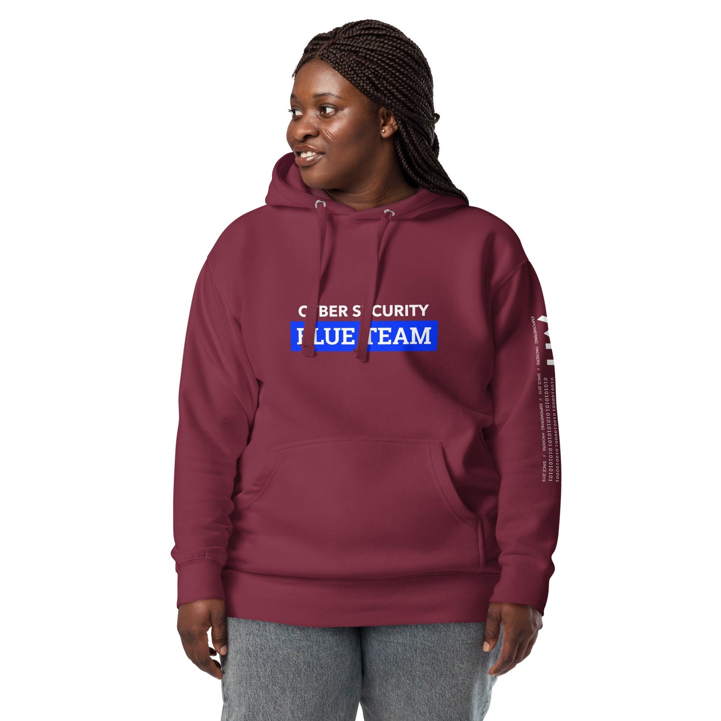 Cyber Security Blue Team V6 - Unisex Hoodie by DarkByteGear