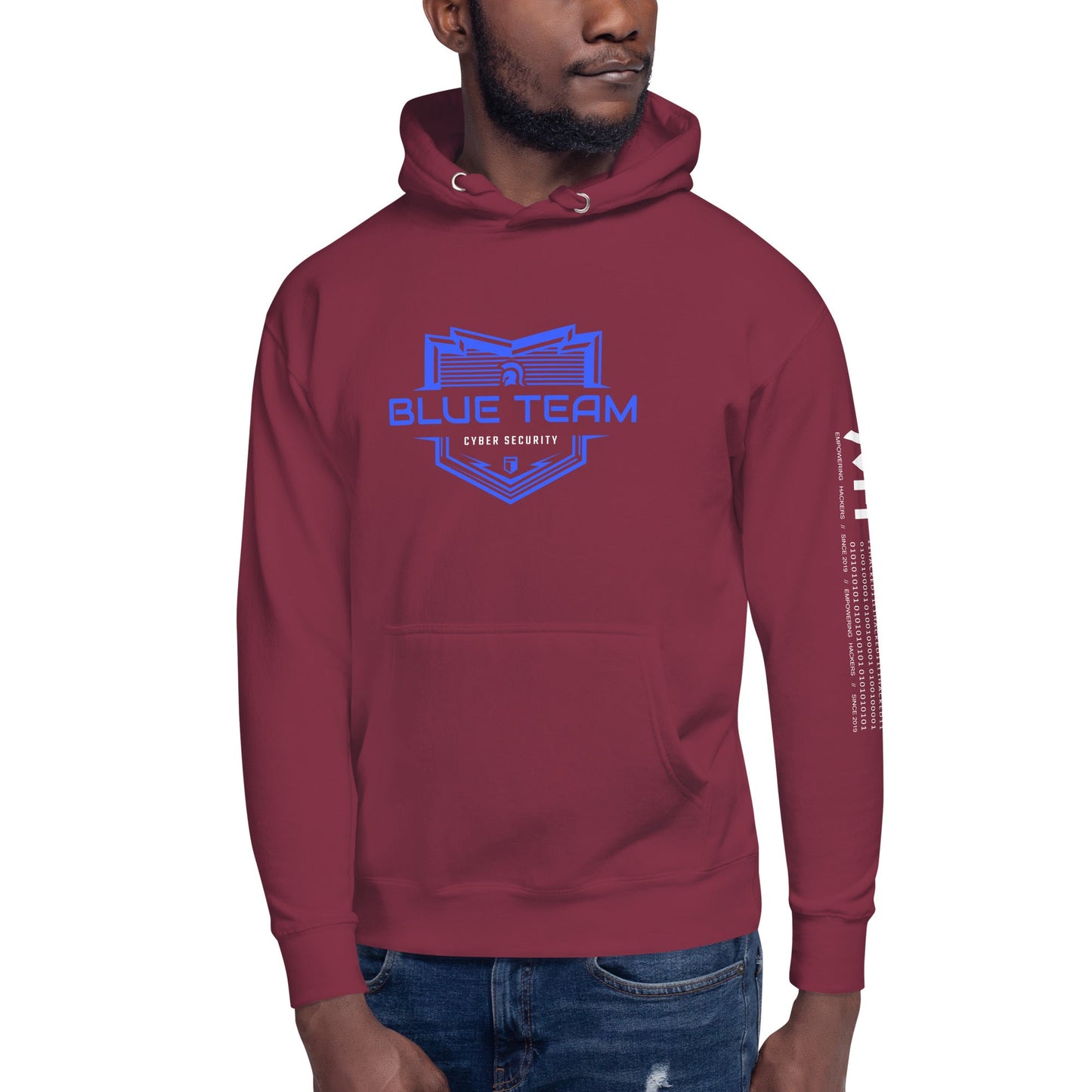 Cyber Security Blue Team V17 - Unisex Hoodie by DarkByteGear