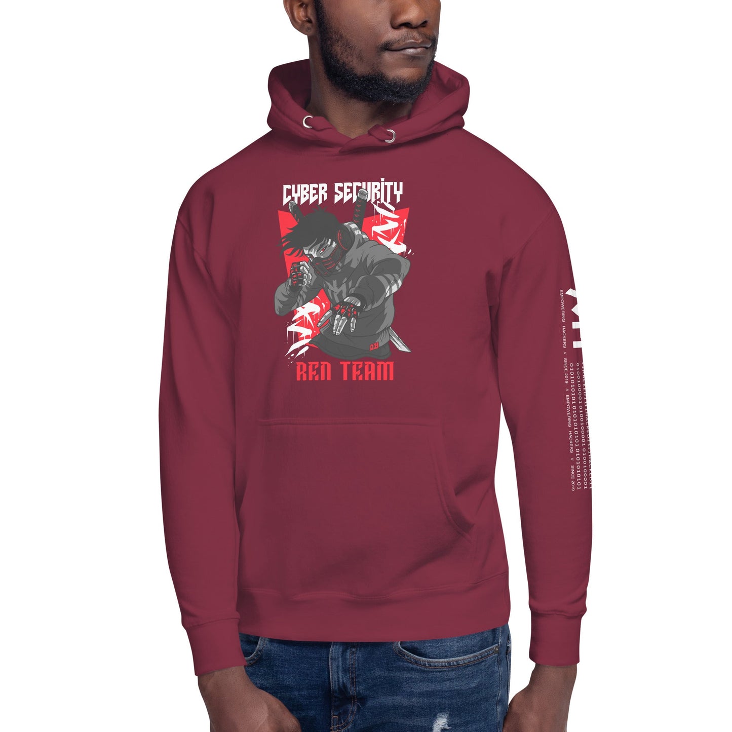 Cyber Security Red Team V3 - Unisex Hoodie by DarkByteGear
