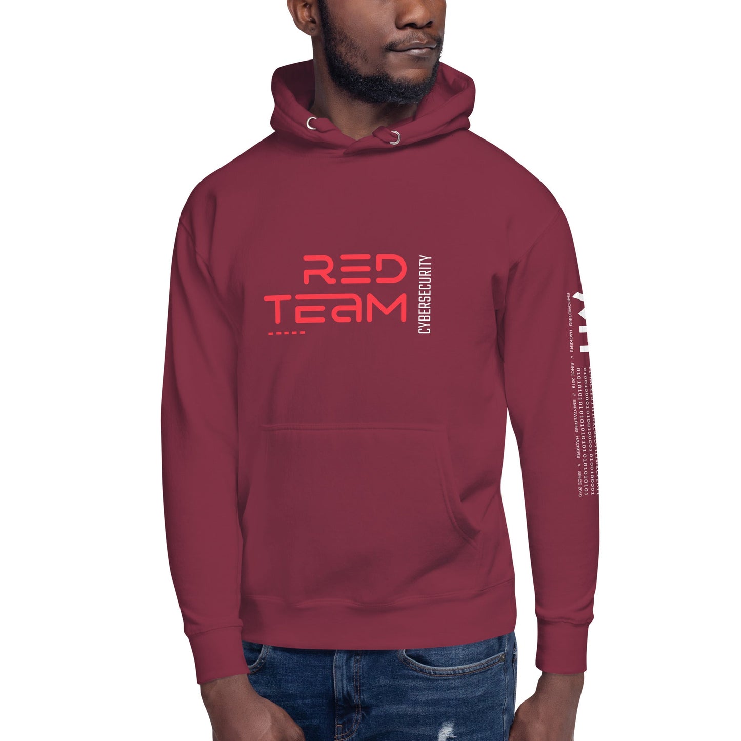 Cyber Security Red Team V11 - Unisex Hoodie by DarkByteGear