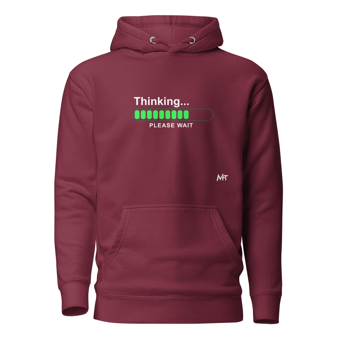Thinking please wait - Unisex Hoodie by DarkByteGear