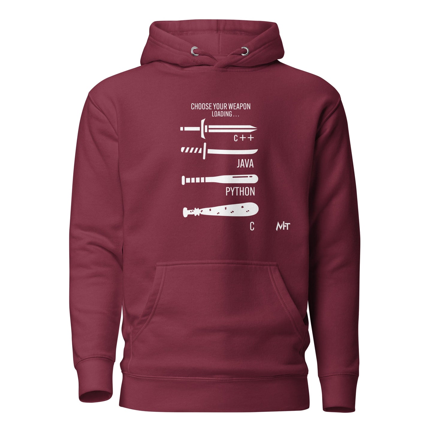Choose your weapon v1 - Unisex Hoodie by DarkByteGear