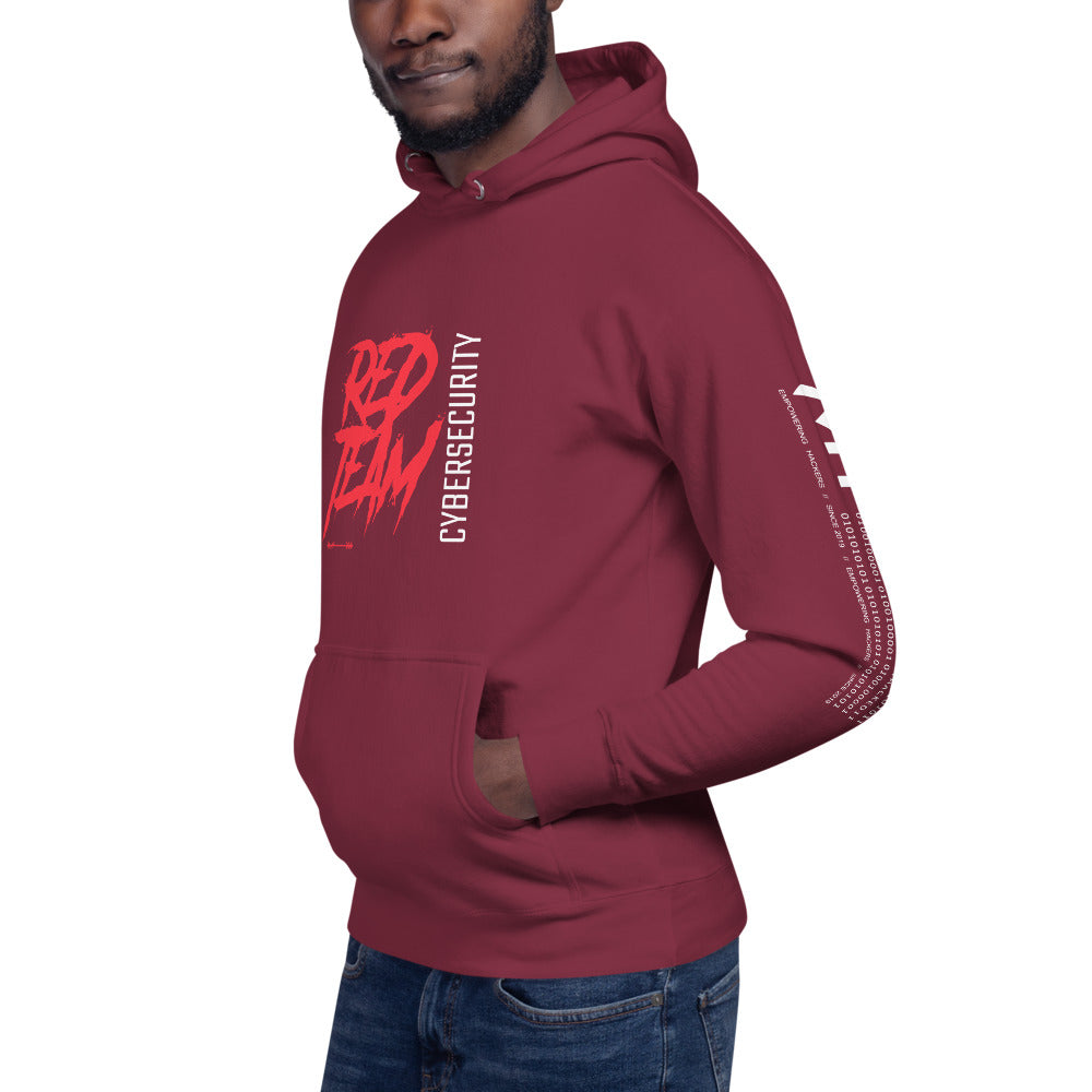 Cyber Security Red Team V10 - Unisex Hoodie by DarkByteGear