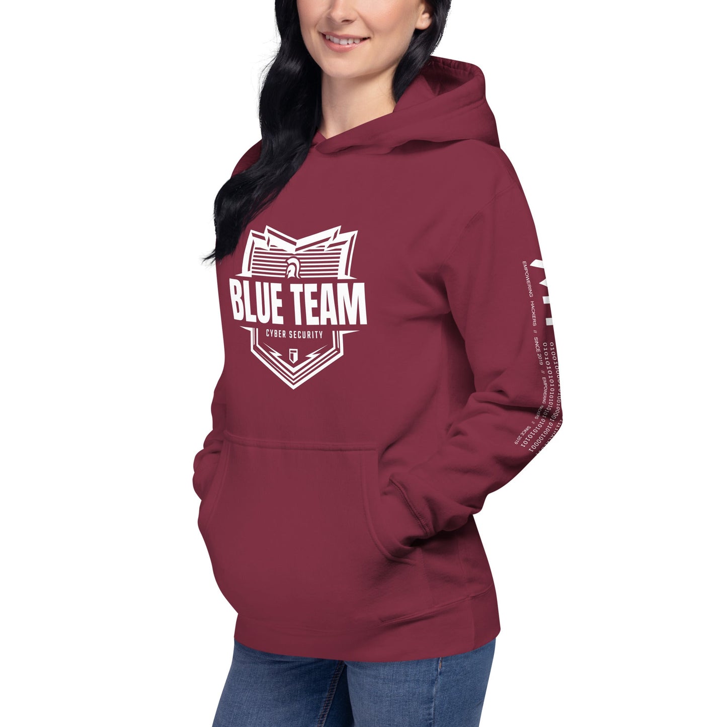 Cyber Security Blue Team V1 - Unisex Hoodie by DarkByteGear