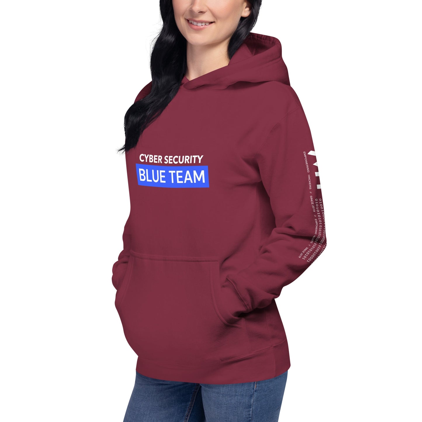 Cyber Security Blue Team V7 - Unisex Hoodie by DarkByteGear