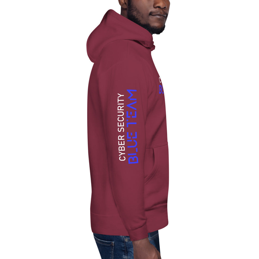 Cybersecurity Blue Team v4 - Unisex Hoodie by DarkByteGear