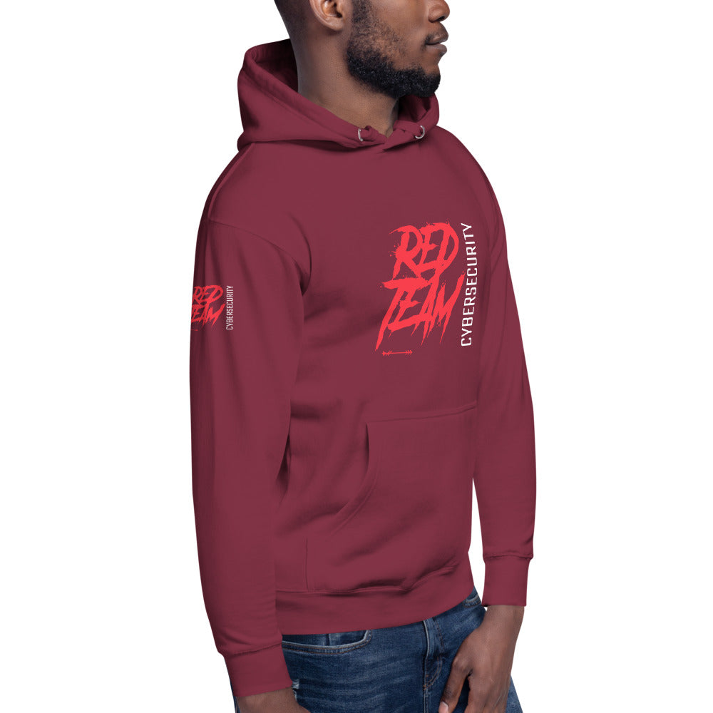 Cyber Security Red Team V10 - Unisex Hoodie by DarkByteGear