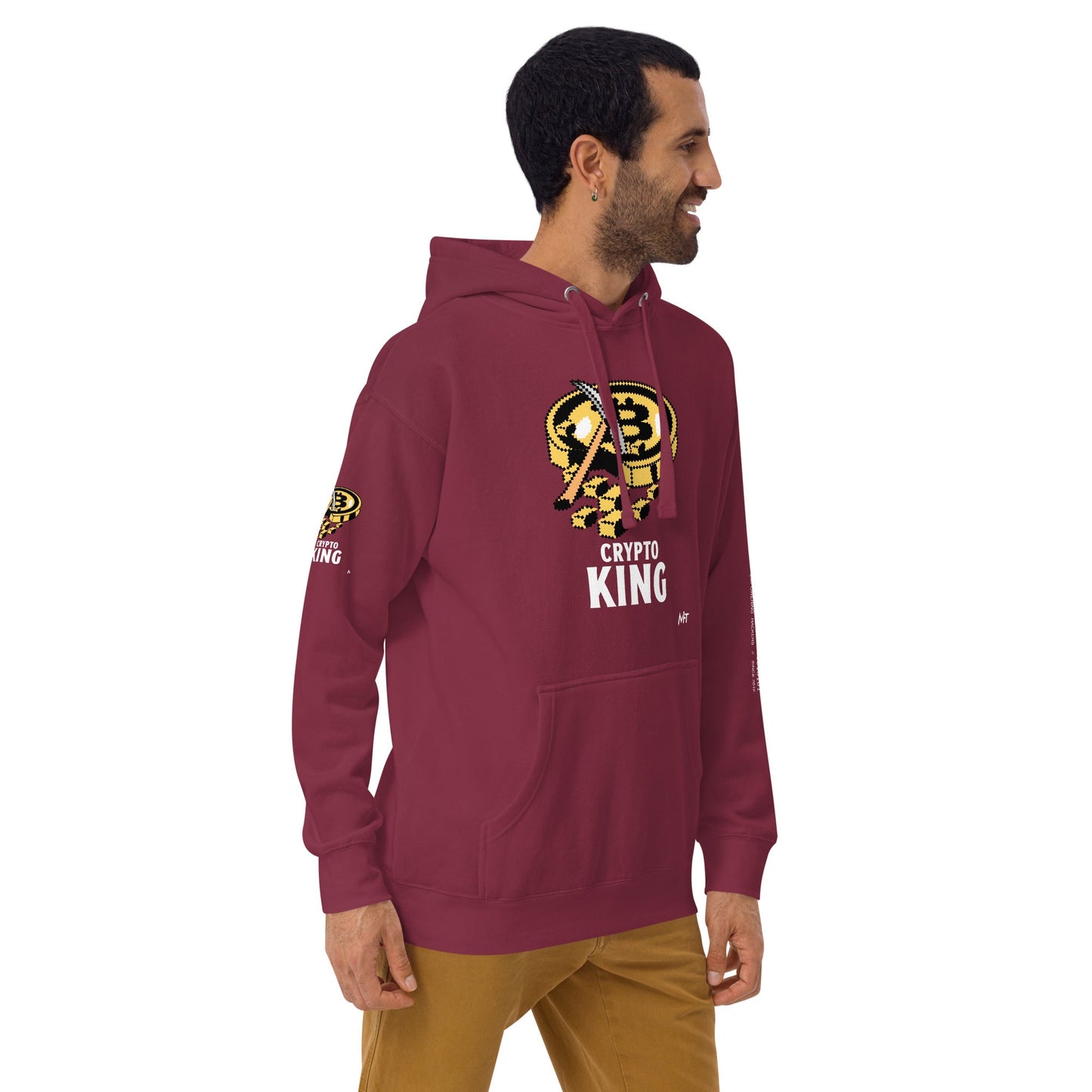 Crypto King - Unisex Hoodie by DarkByteGear