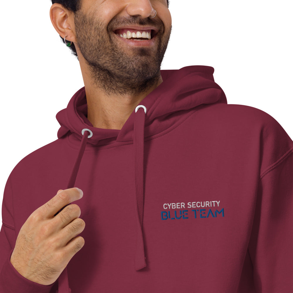 Cybersecurity Blue Team v4 - Unisex Hoodie by DarkByteGear