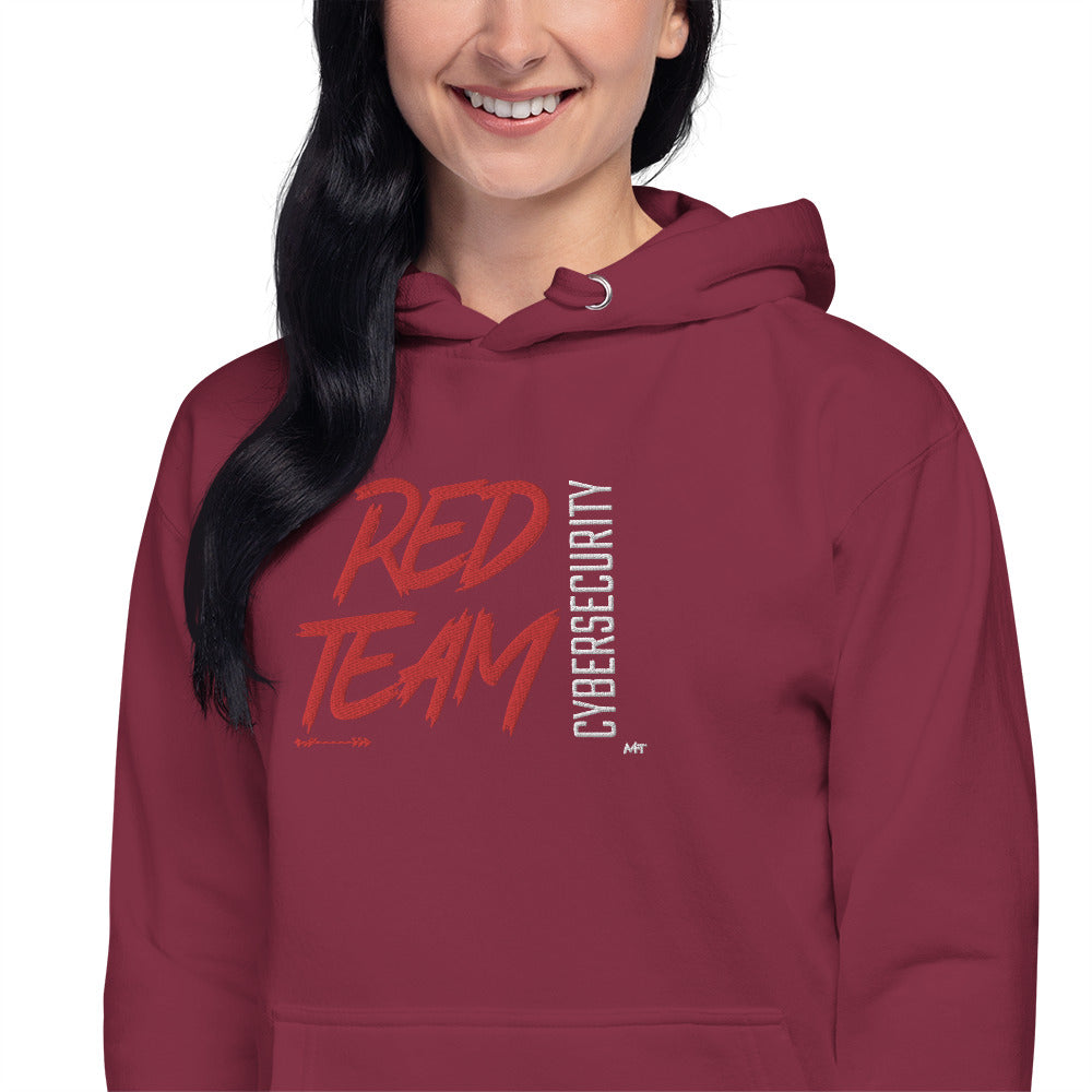 Cyber Security Red Team V6 - Unisex Hoodie (embroidered) by DarkByteGear