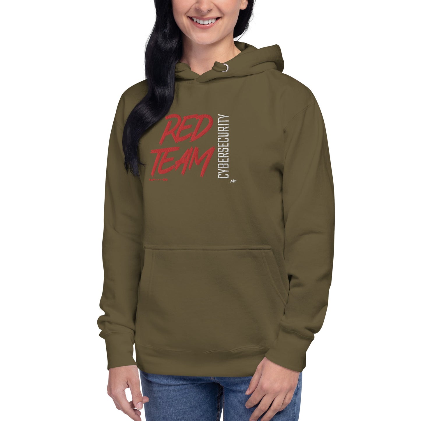 Cyber Security Red Team V6 - Unisex Hoodie (embroidered) by DarkByteGear