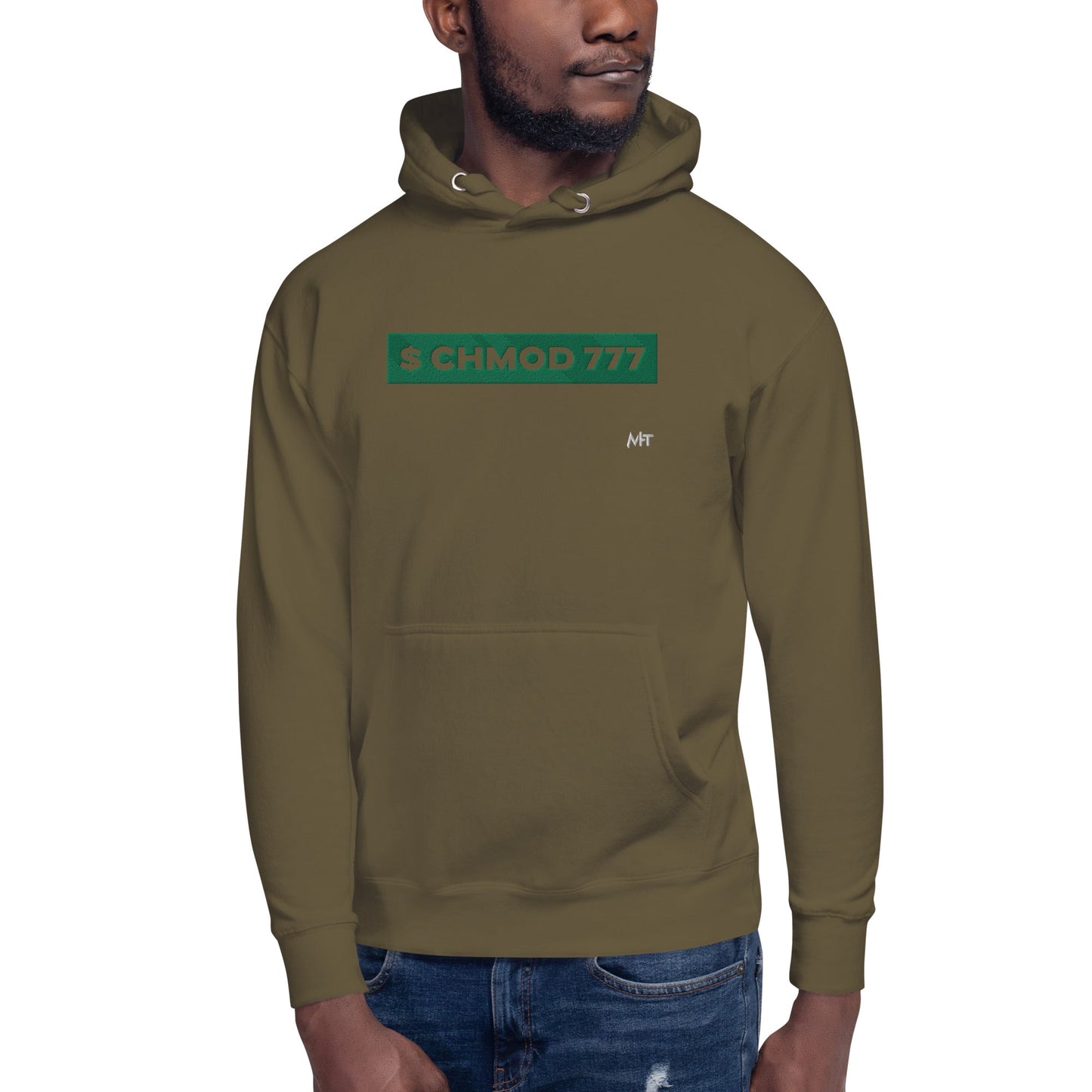 Chmod 777 - Unisex Hoodie (embroidered) by DarkByteGear