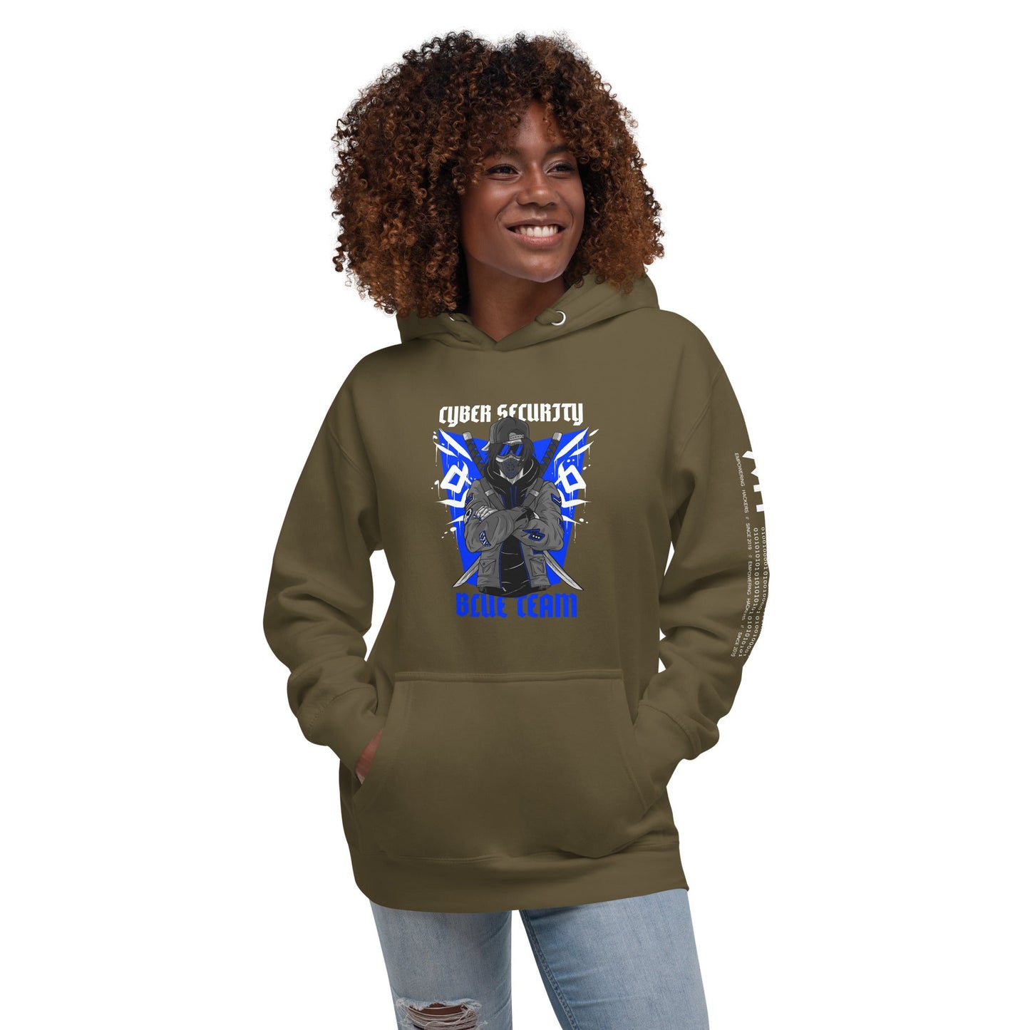 Cyber Security Blue Team V3 - Unisex Hoodie by DarkByteGear