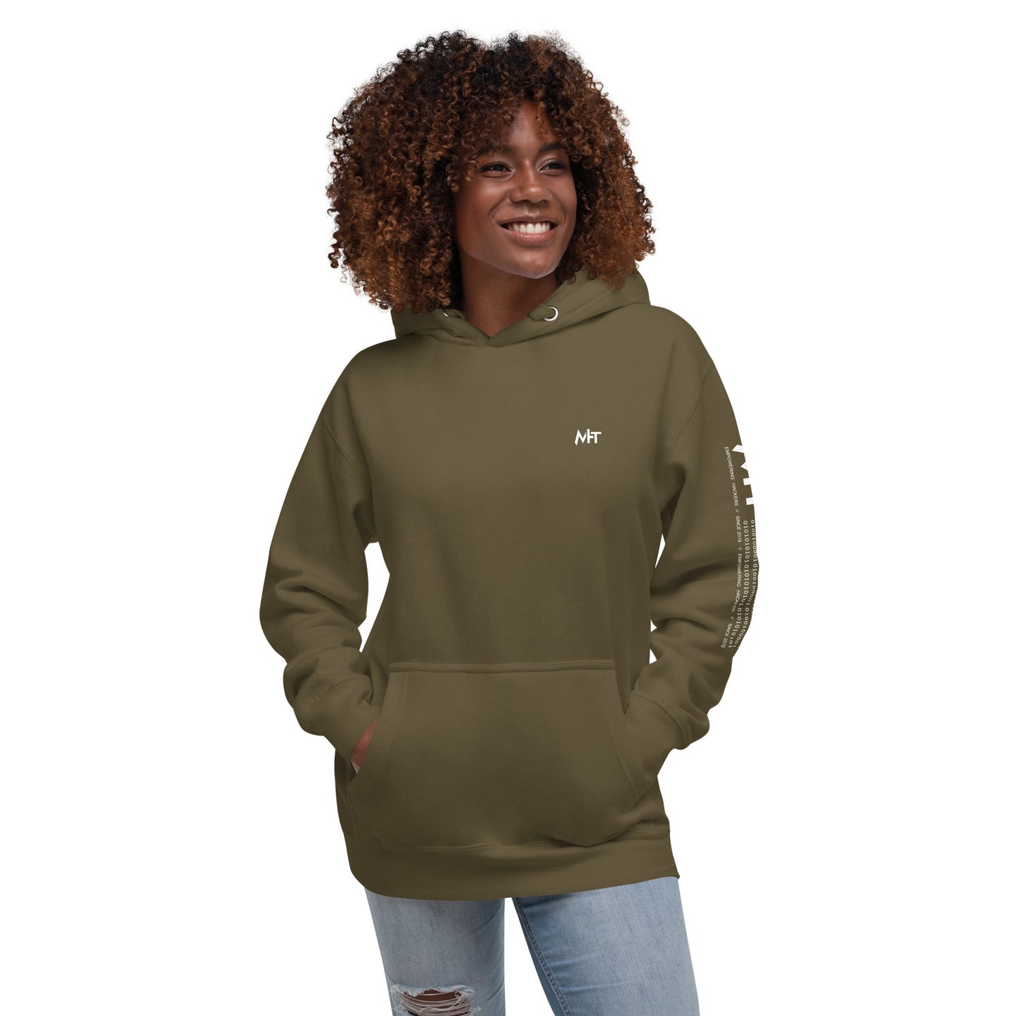 Cyber Security Blue Team V3 - Unisex Hoodie ( Back Print ) by DarkByteGear