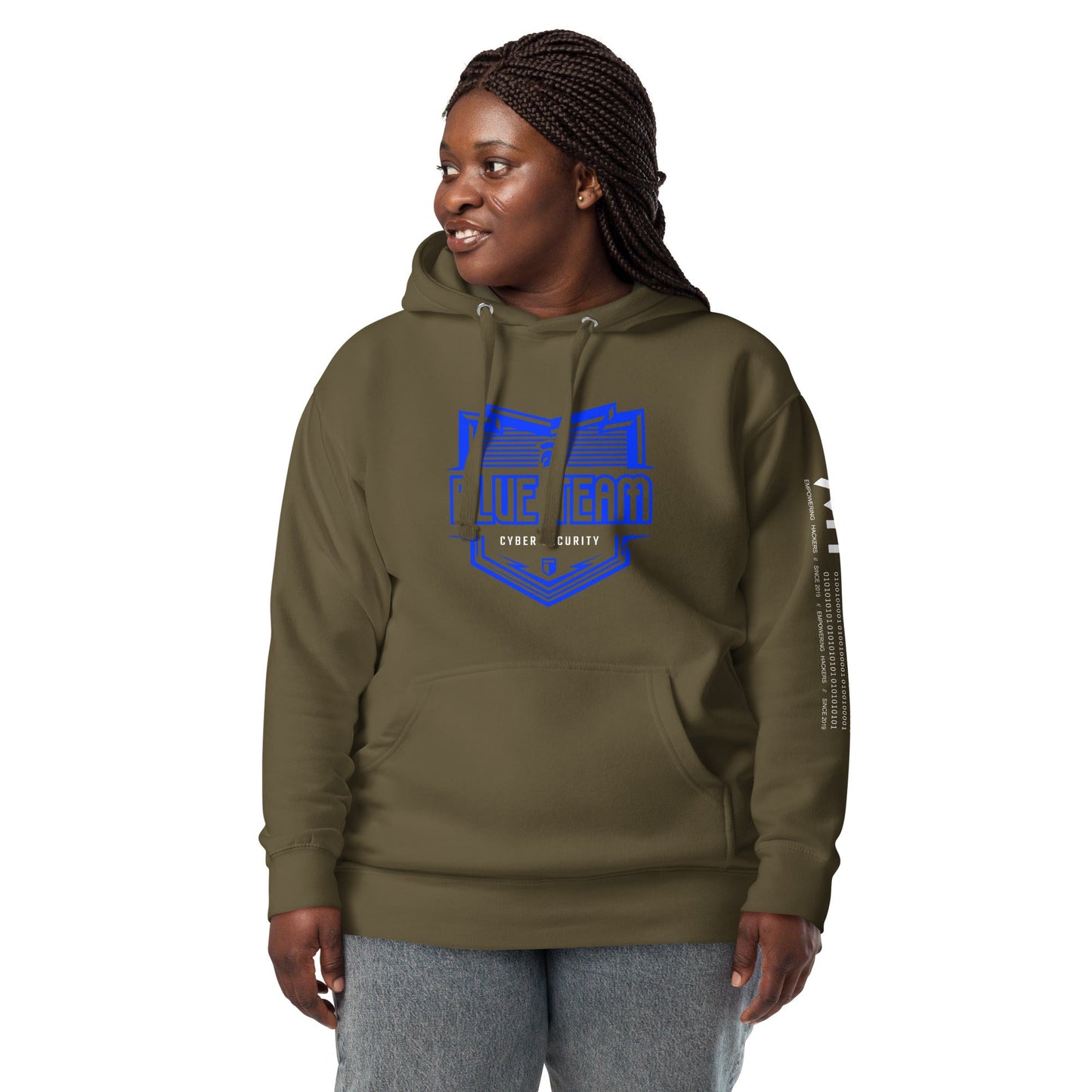 Cyber Security Blue Team 16 - Unisex Hoodie by DarkByteGear