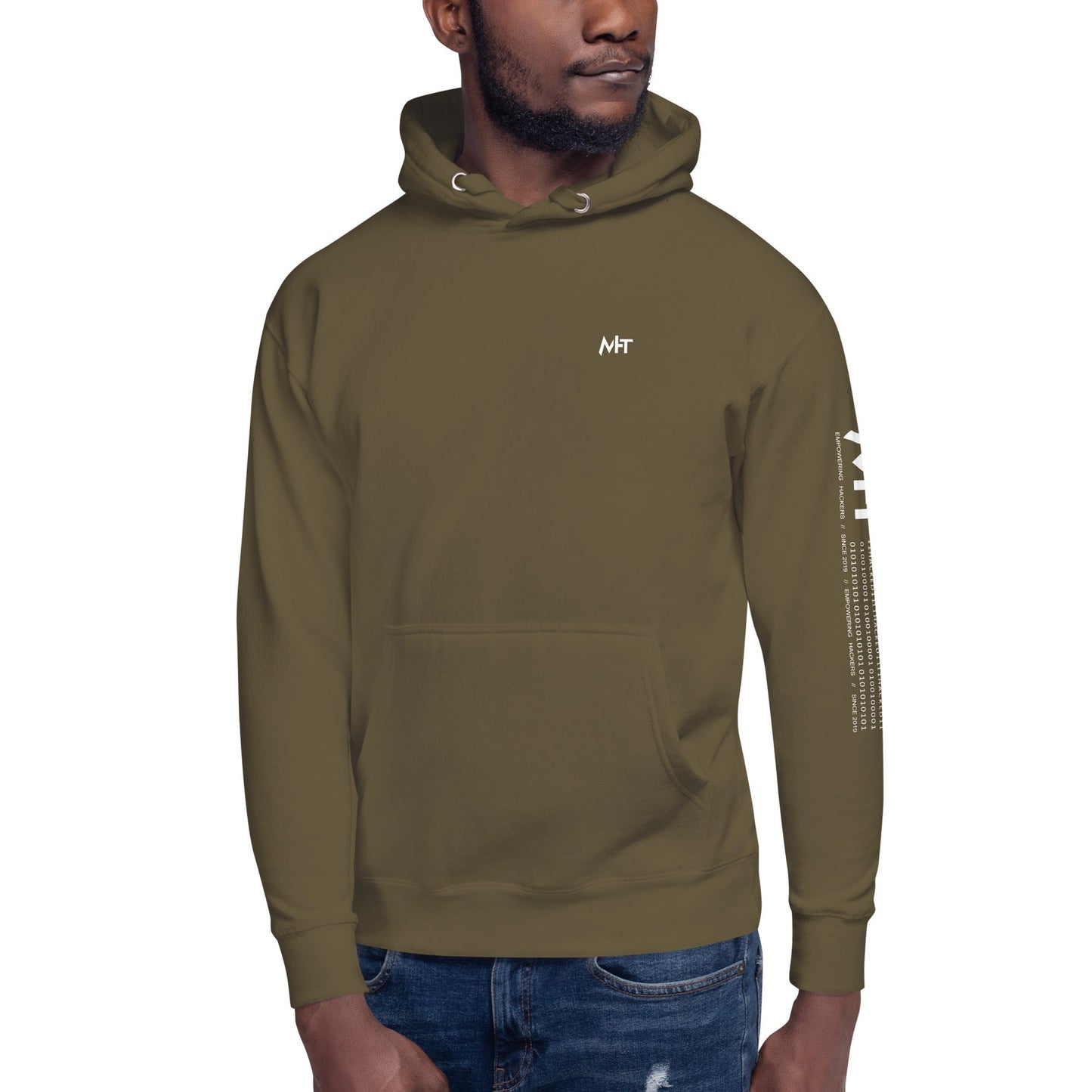 Cyber Security Blue Team V17 - Unisex Hoodie ( Back Print ) by DarkByteGear