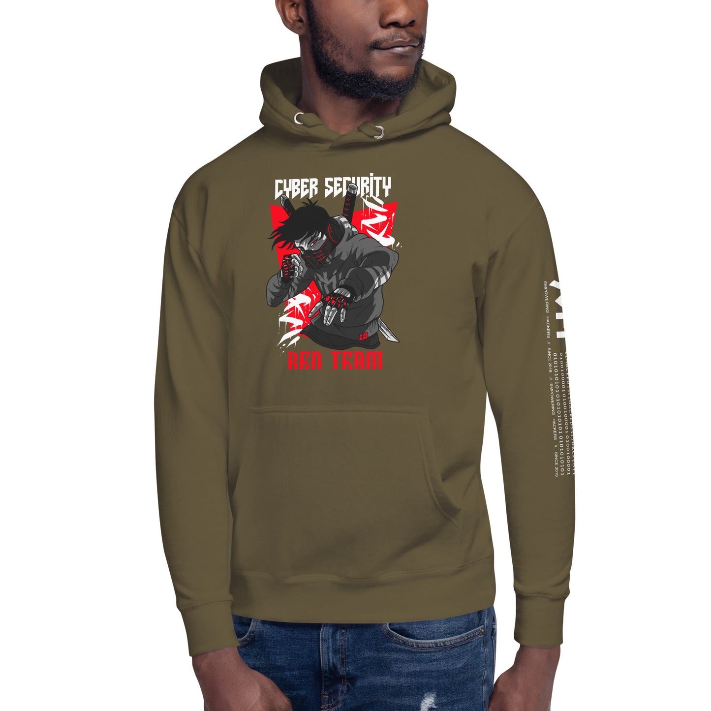 Cyber Security Red Team V3 - Unisex Hoodie by DarkByteGear