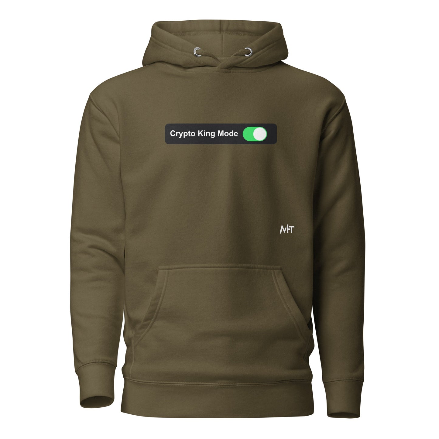 Crypto King Mode On - Unisex Hoodie by DarkByteGear