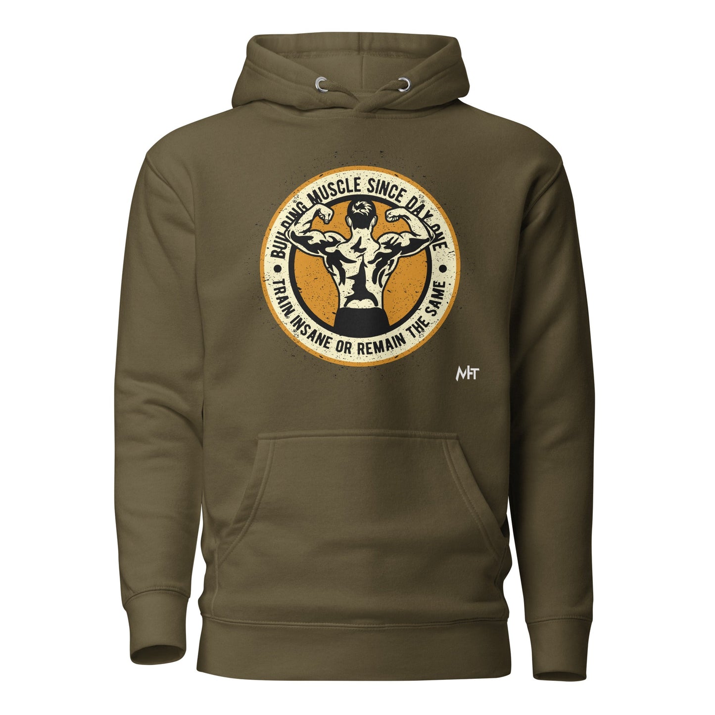 Building muscles since Day one - Unisex Hoodie by DarkByteGear