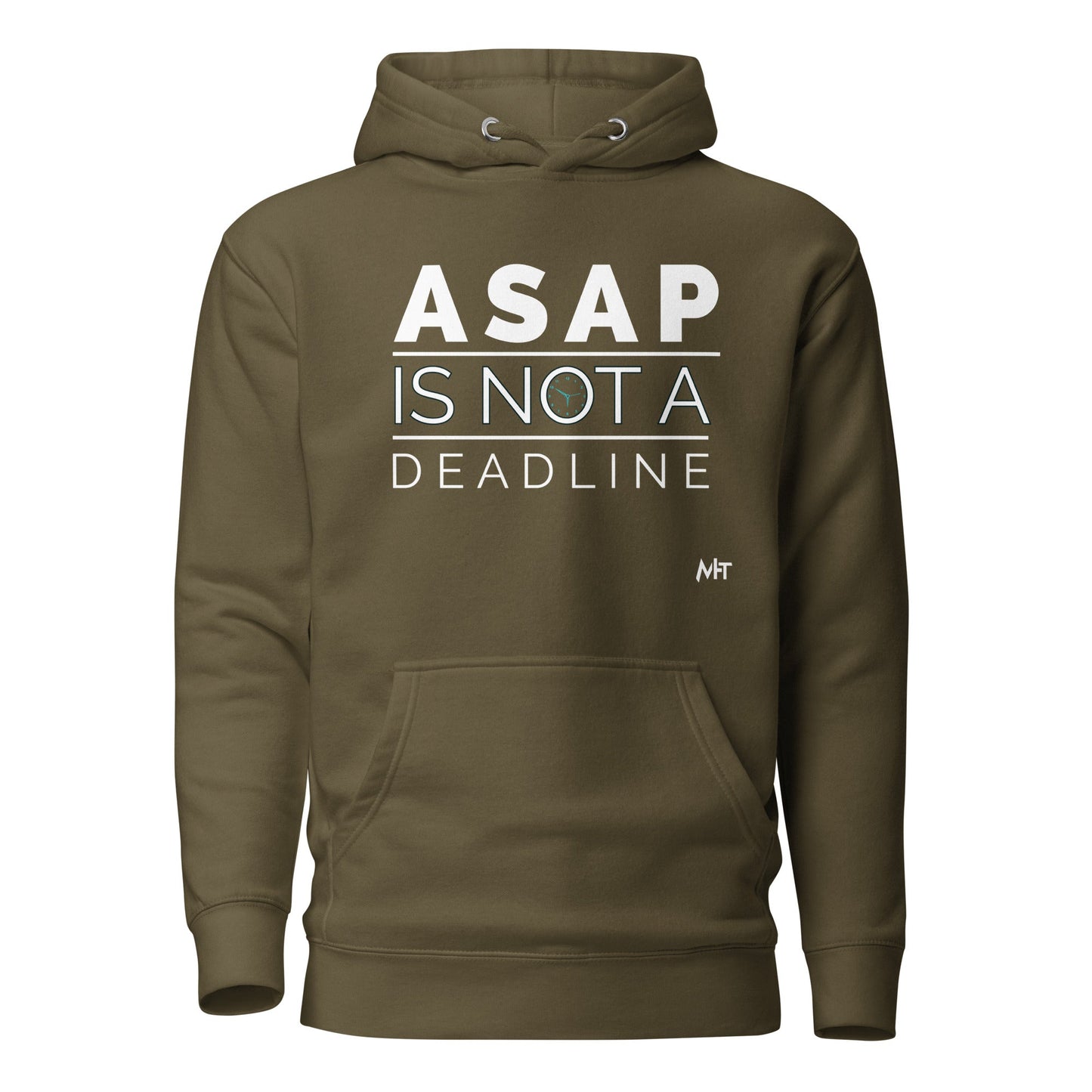 ASAP is not a deadline - Unisex Hoodie by DarkByteGear