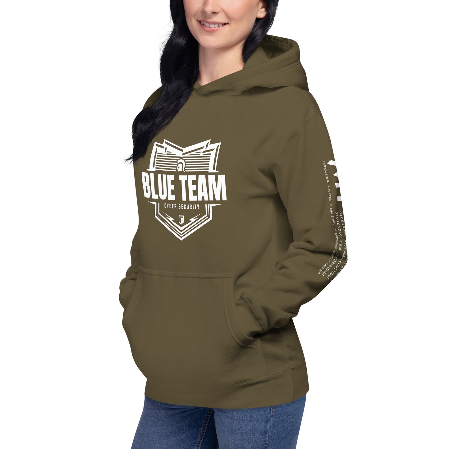 Cyber Security Blue Team V1 - Unisex Hoodie by DarkByteGear