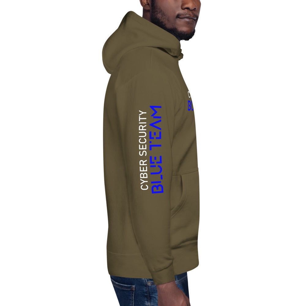 Cybersecurity Blue Team v4 - Unisex Hoodie by DarkByteGear