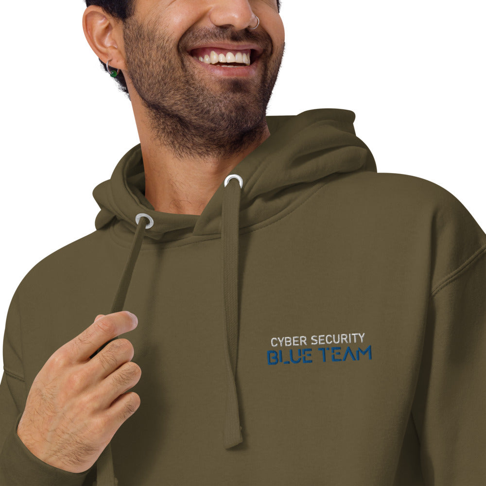 Cybersecurity Blue Team v4 - Unisex Hoodie by DarkByteGear