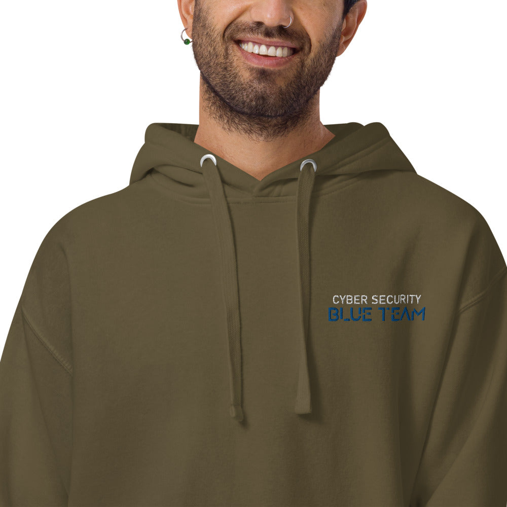 Cybersecurity Blue Team v4 - Unisex Hoodie by DarkByteGear