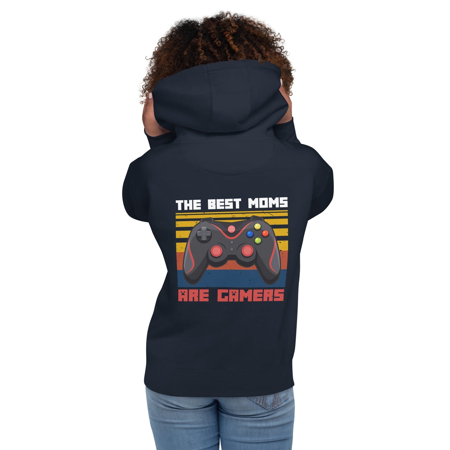 The best Moms are Gamers Unisex Hoodie by DarkByteGear