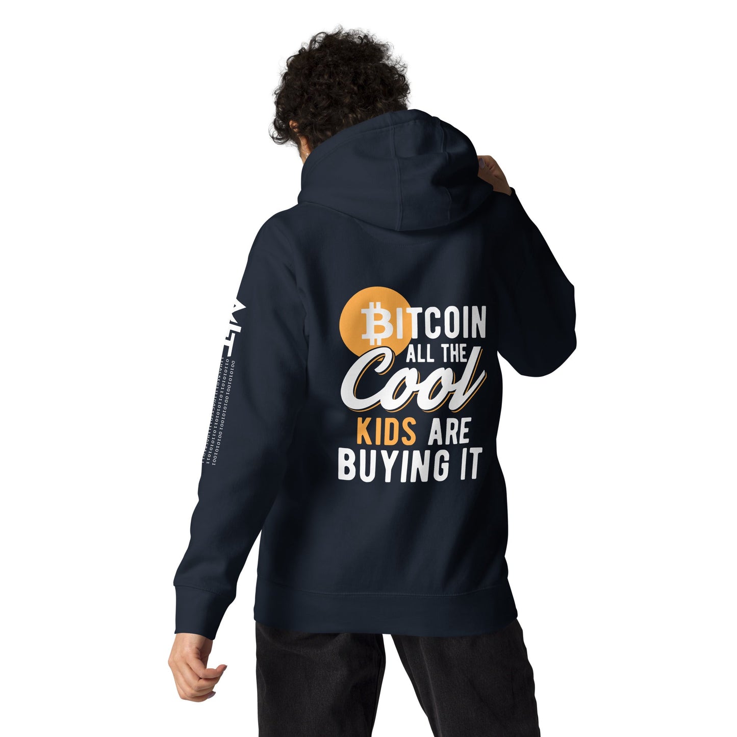 Bitcoin all the cool kids are buying it Unisex Hoodie by DarkByteGear