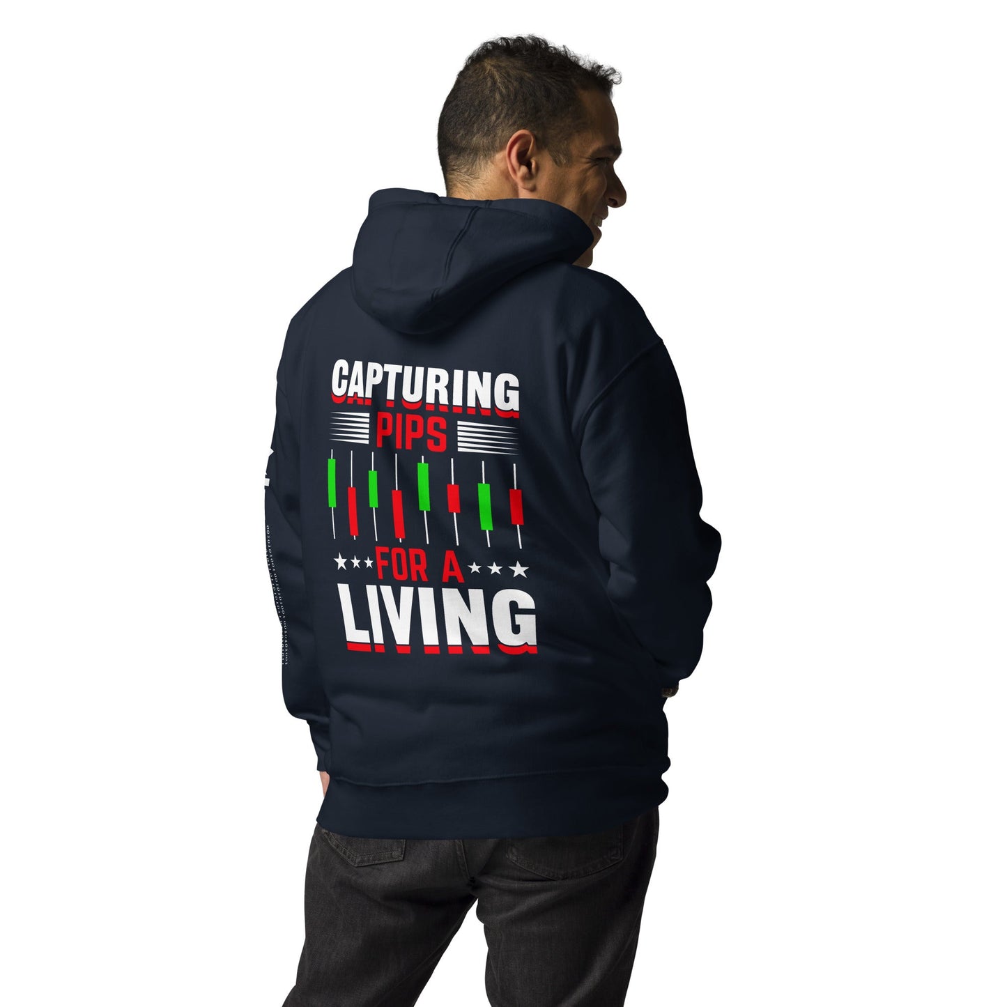 Capturing Pips for a Living - Unisex Hoodie ( Back Print ) by DarkByteGear