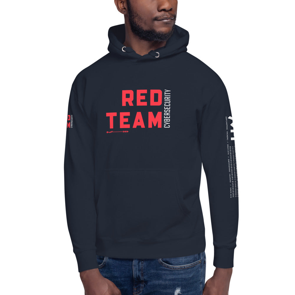 Cyber Security Red Team v7 - Unisex Hoodie by DarkByteGear