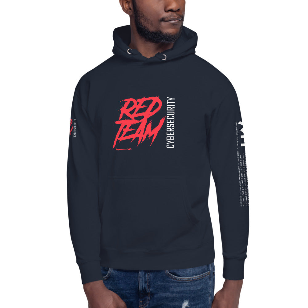 Cyber Security Red Team V10 - Unisex Hoodie by DarkByteGear