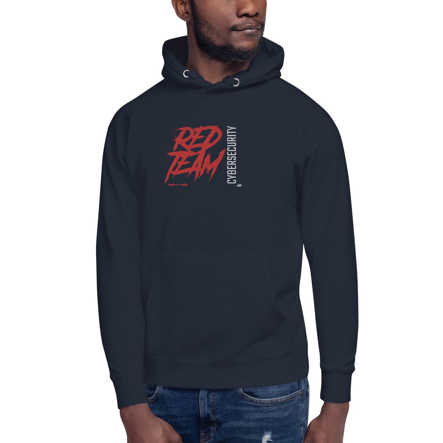 Cyber Security Red Team V10 - Unisex Hoodie (embroidered) by DarkByteGear