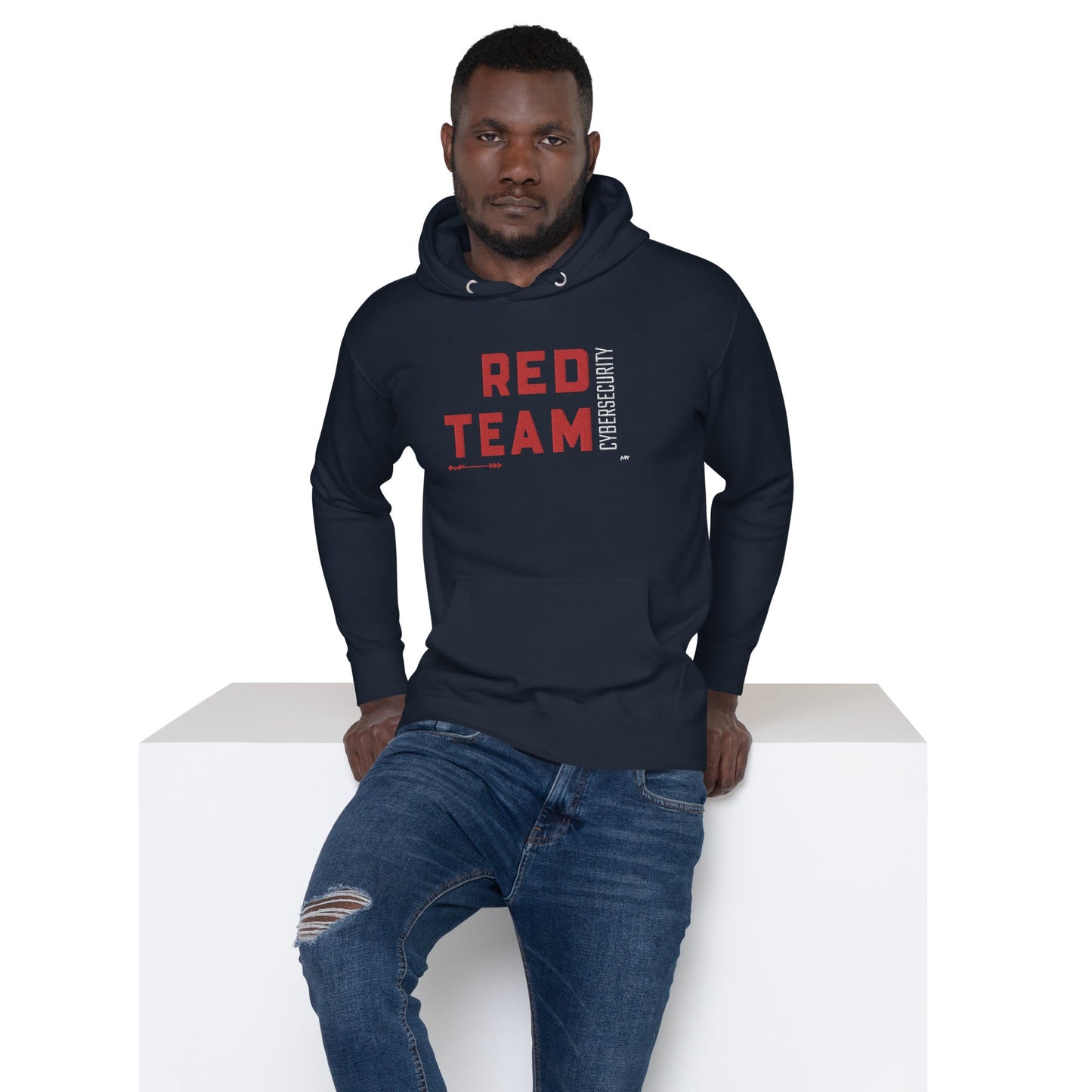 Cyber Security Red Team V7 - Unisex Hoodie Embroidery by DarkByteGear