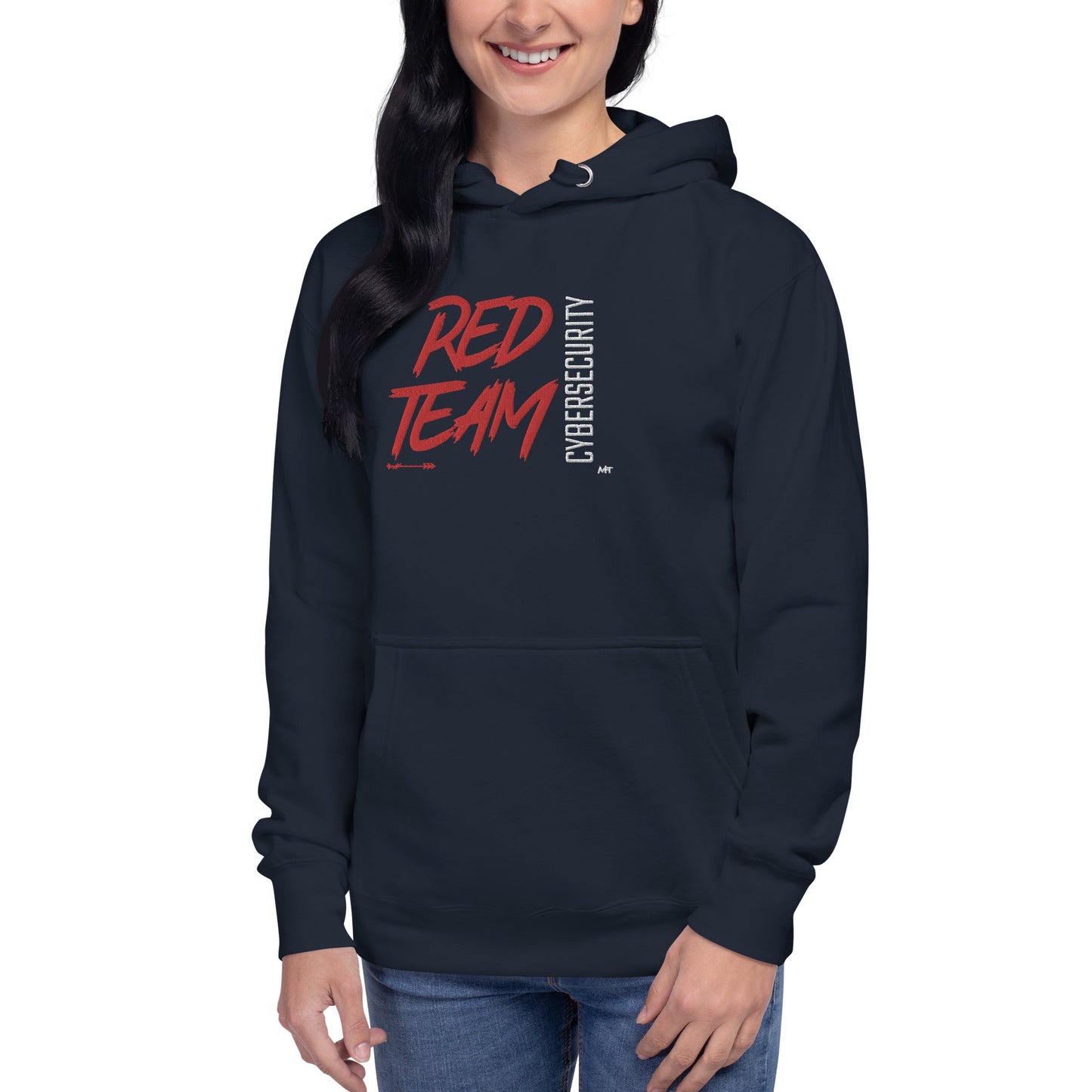 Cyber Security Red Team V6 - Unisex Hoodie (embroidered) by DarkByteGear