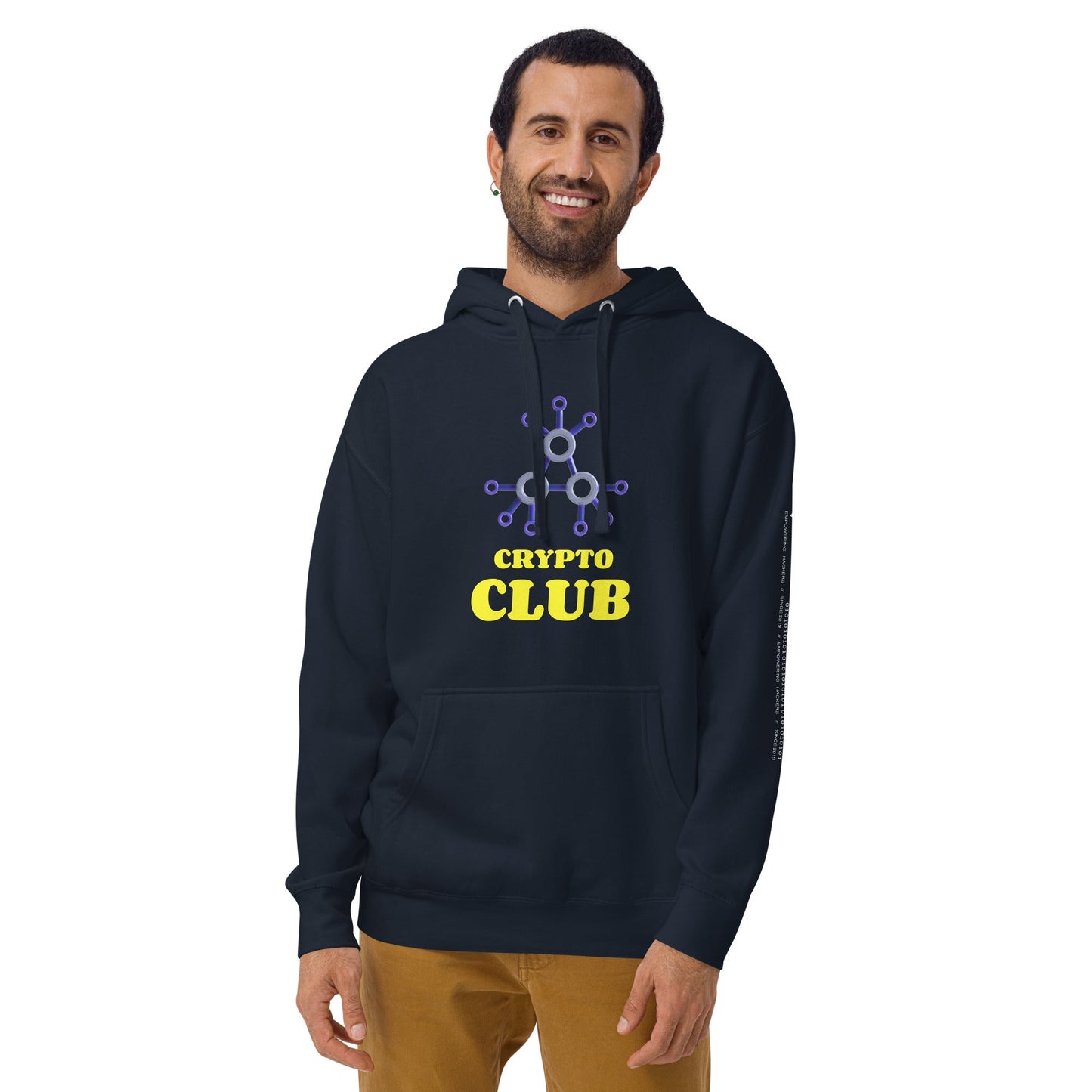 Crypto Club V1 - Unisex Hoodie by DarkByteGear